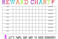 Pin On Blank Template with Blank Reward Chart Template