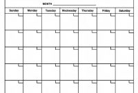 Pin On Calendars regarding Month At A Glance Blank Calendar Template