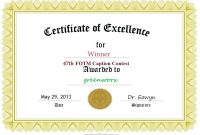Pin On Certificate Template throughout First Place Award Certificate Template