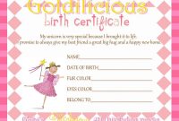 Pin On Certificate Templates for Girl Birth Certificate Template
