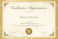 Pin On Certificate Templates inside Certificate Of Appreciation Template Doc