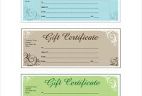 Pin On Certificate Templates throughout Company Gift Certificate Template