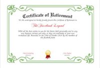 Pin On Certificate Templates throughout Farewell Certificate Template