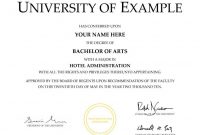 Pin On Certificate Templates with Fake Diploma Certificate Template