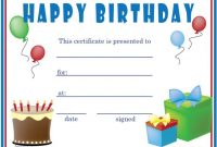 Pin On Certificate Templates with Kids Gift Certificate Template