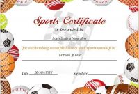 Pin On Certificate Templates with regard to Sports Day Certificate Templates Free