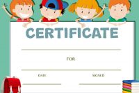 Pin On Certificates intended for Free Printable Certificate Templates For Kids