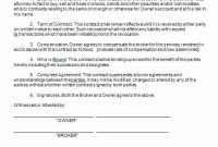 Pin On Examples Simple Agreement Templates regarding Business Broker Agreement Template