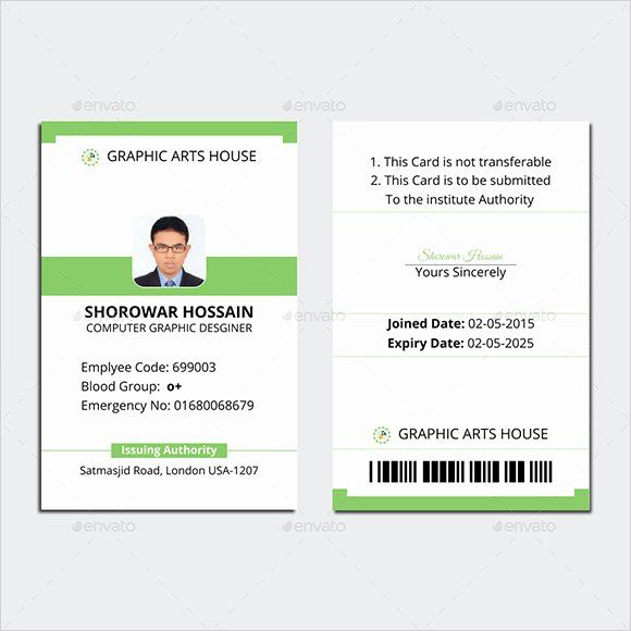 Pin On Fake intended for Sample Of Id Card Template