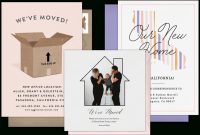 Pin On Great Template Design intended for Moving House Cards Template Free