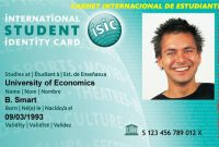 Pin On International Teacher Card in Isic Card Template