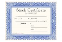 Pin On My Saves with Free Stock Certificate Template Download
