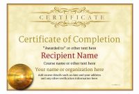 Pin On Printable Template Example Simple inside Certificate Of Accomplishment Template Free