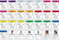 Pin On Templates, Silhouettes regarding Monopoly Property Cards Template