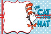 Pin On The Best Professional Templates pertaining to Dr Seuss Birthday Card Template