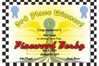 Pin On Youth Orgs & Events within Pinewood Derby Certificate Template