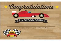 Pinewood Derby Printables – The Gospel Home within Pinewood Derby Certificate Template