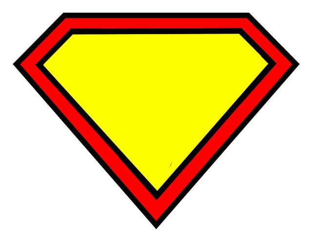 Pinmarie Sqperez On Clipart | Superhero Logo Templates throughout Blank Superman Logo Template