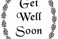 Pinnancy Davey On Downloadable Images | Get Well Cards intended for Get Well Card Template