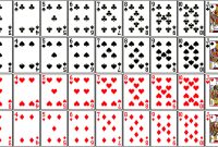 Playing Cards: When We Boys Were All 13-15Yo, We Played with Deck Of Cards Template