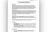 Policy And Procedure Template ~ Addictionary for Policies And Procedures Template For Small Business