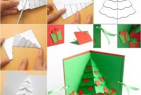 Pop Up Christmas Card Template] Pop Up Christmas Card regarding Diy Christmas Card Templates