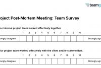 Postmortem Meeting Template And Tips Teamgantt With Regard intended for Business Post Mortem Template
