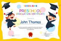 Preschool Certificate Templates Pdf Free Premium Templates regarding Preschool Graduation Certificate Template Free