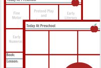 Preschool Lesson Planning Template – Free Printables – No pertaining to Blank Preschool Lesson Plan Template