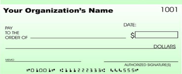 Presentation Cheque Template Free Download - Carlynstudio with regard to Large Blank Cheque Template