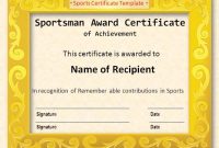 Print-Sports-Certificate-Template regarding Athletic Certificate Template