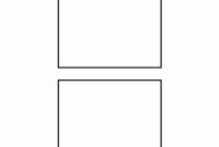 Printable 4 Inch Square Template pertaining to Blank Four Square Writing Template