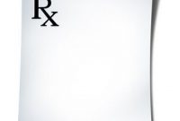 Printable Blank Prescription Pad | Prescription Pad, Medical with Blank Prescription Form Template