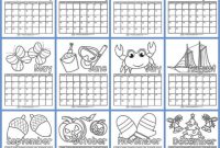 Printable Calendar For Kids 2019 – Itsybitsyfun intended for Blank Calendar Template For Kids