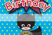 Printable Clipart Digital Pdf File Superhero 5 X 7 Inch throughout Superhero Birthday Card Template