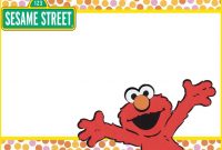 Printable Elmo Invitation Card | Elmo Invitations, Printable intended for Elmo Birthday Card Template