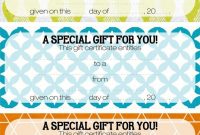 Printable Gift Certificates: | Blank Gift Certificate, Free with regard to Kids Gift Certificate Template