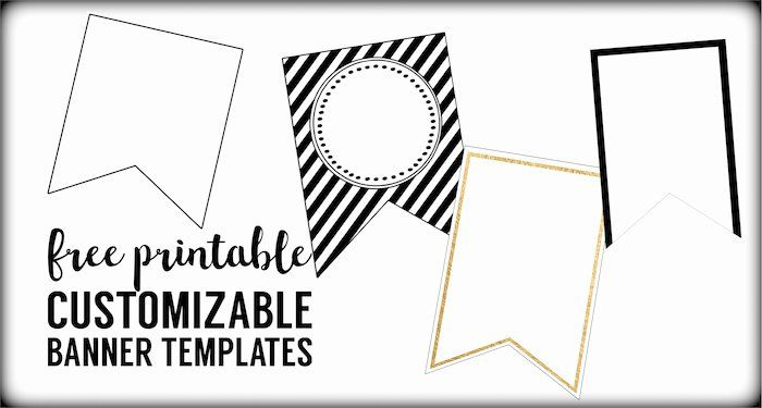Printable Pennant Banner Template Free In 2020 (With Images with regard to Printable Pennant Banner Template Free