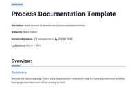 Process Documentation Template | Bit.ai with regard to Business Process Documentation Template