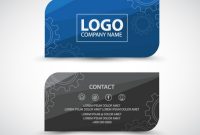 Professional Business Card Template Free Vector In Adobe with regard to Professional Business Card Templates Free Download