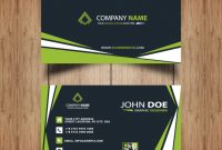 Professional Business Card Template | Free Vectors | Ui Download throughout Professional Business Card Templates Free Download