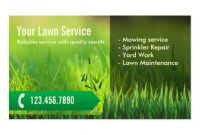 Professional Lawn Care & Landscaping Business Card | Zazzle inside Landscaping Business Card Template