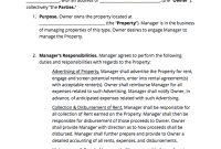 Property Management Agreement (Free Sample) – Docsketch for Business Management Contract Template