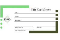 Publisher Gift Certificate Template In 2020 | Printable Gift for Gift Certificate Template Publisher