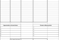 Quarterly Plan: A One-Page Document To Help Reach Your Goals inside Quarterly Business Plan Template