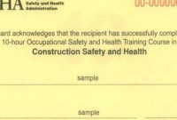 Queens Crap: Crackdown On Fake Osha Cards pertaining to Osha 10 Card Template