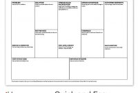 Quick And Easy Lean Canvas Business Plan Template – Craft with regard to Business Paln Template