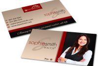Real Estate Business Cards Rsd-Bc-106 | Real Estate Agent within Real Estate Agent Business Card Template