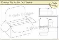 Rectangle Pop Up Box Card Cu Template intended for Pop Up Card Box Template