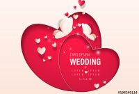 Red Heart Wedding Banner Layout. Kaufen Sie Diese Vorlage inside Wedding Banner Design Templates